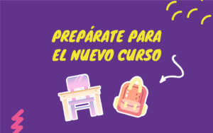 Prepárate para el nuevo curso